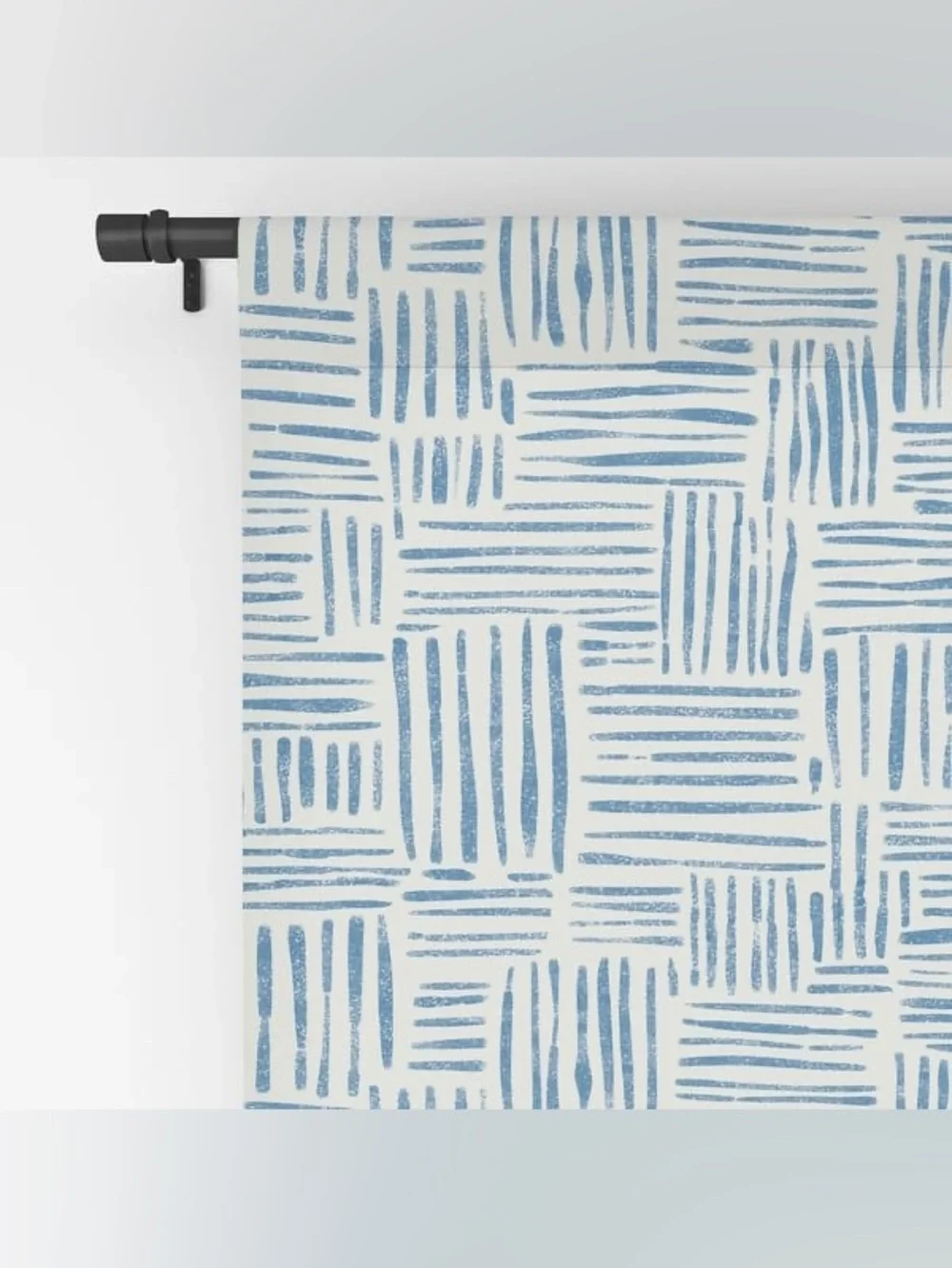 Schatzi Brown Leila Marks Blue Blackout Window Curtains Deny designs 50x84